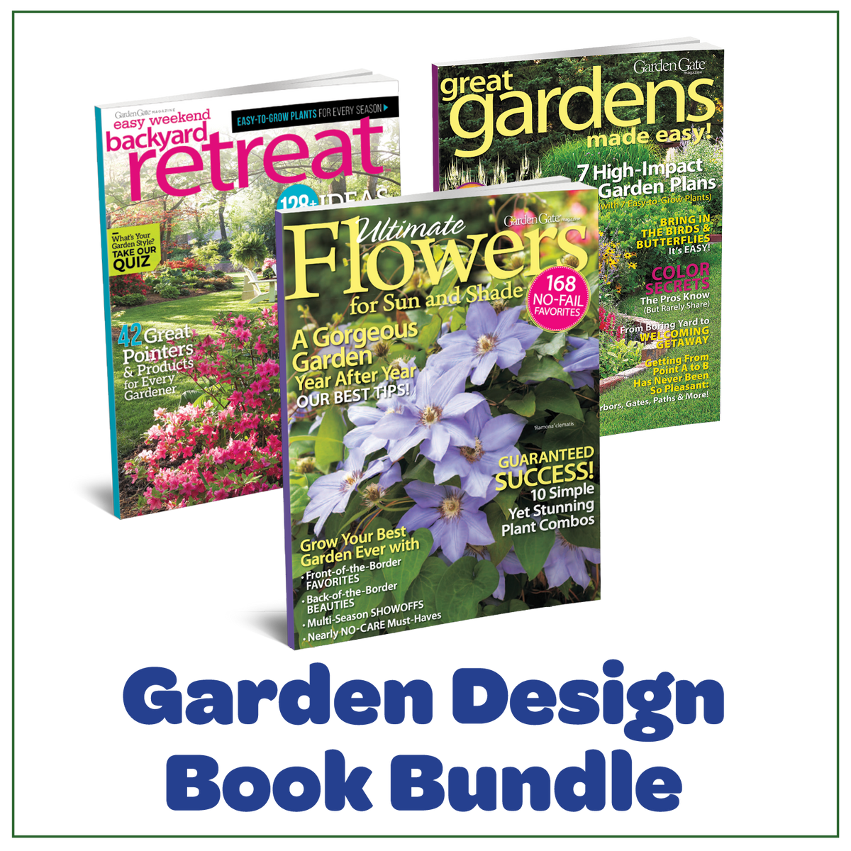 Garden Design Book Bundle