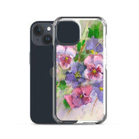 Pansy iPhone Case