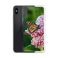 Monarch on Milkweed Phone Case for iPhone
