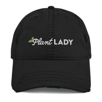 Plant Lady Distressed Dad Hat