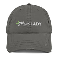 Plant Lady Distressed Dad Hat