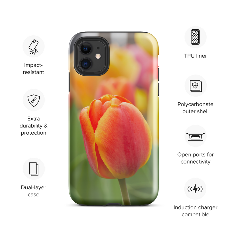 Peony Bloom Tough Case for iPhone®
