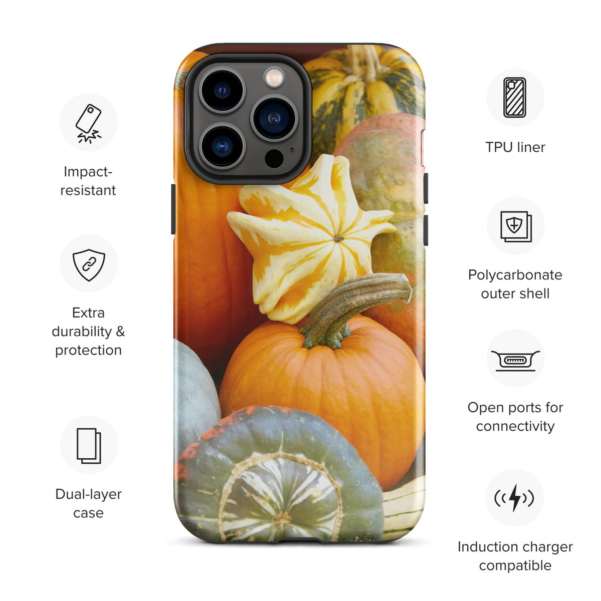 Pumpkin Patch Tough Case for iPhone®