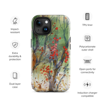 Winter Berries Tough Case for iPhone®
