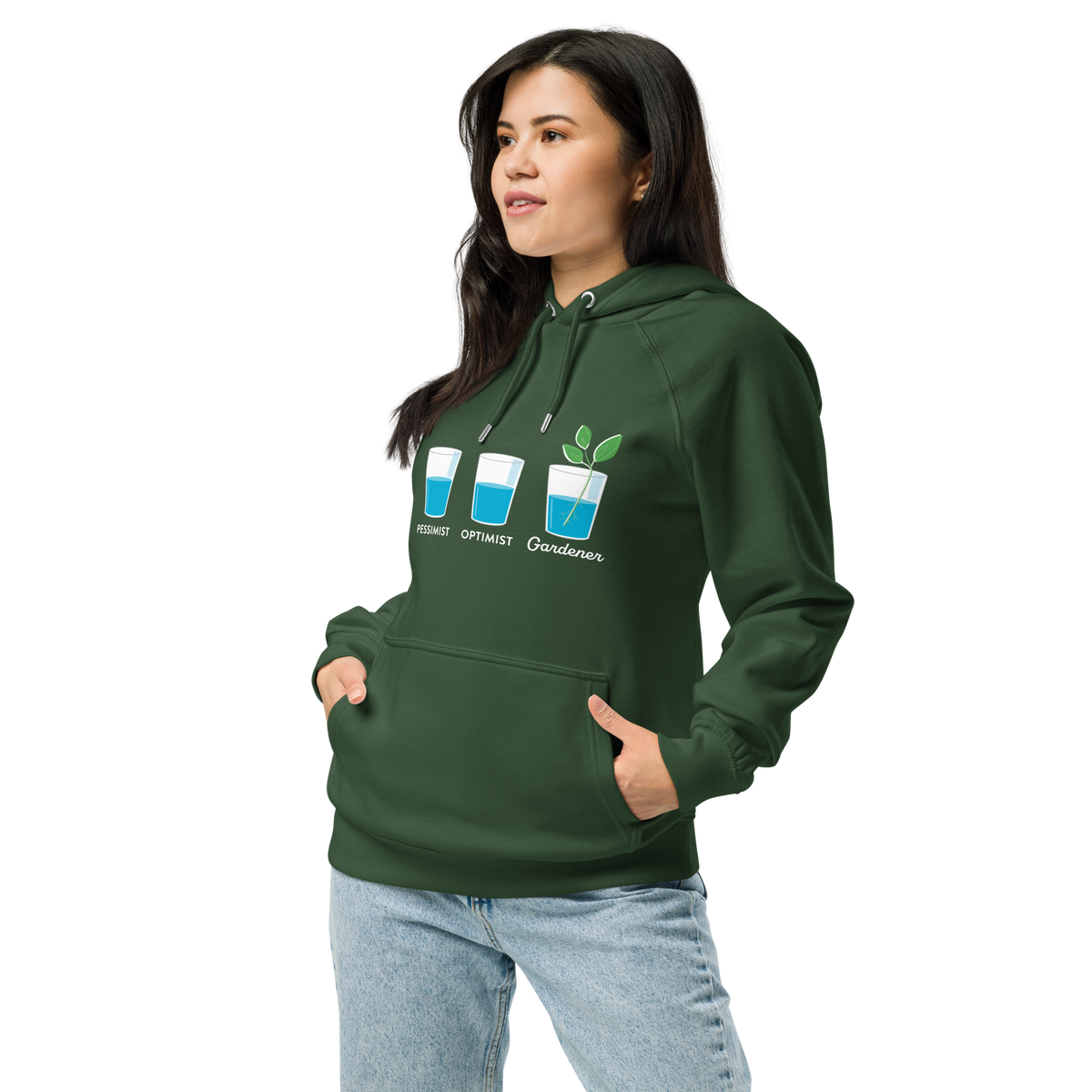 Optimist Gardener Unisex Hooded Sweatshirt