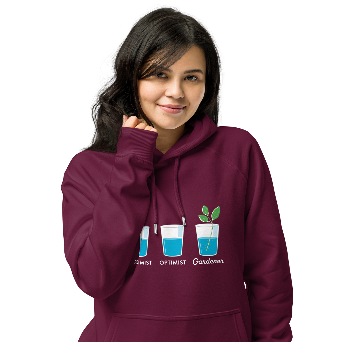 Optimist Gardener Unisex Hooded Sweatshirt