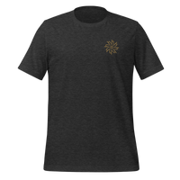Floral Mandala Embroidered Unisex T-shirt