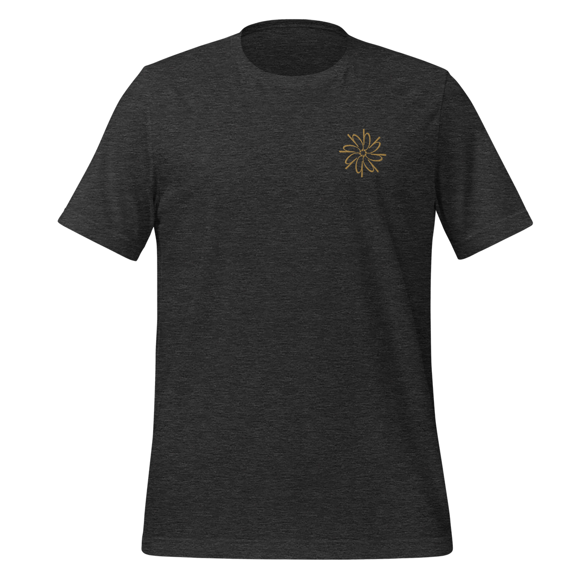 Floral Mandala Embroidered Unisex T-shirt