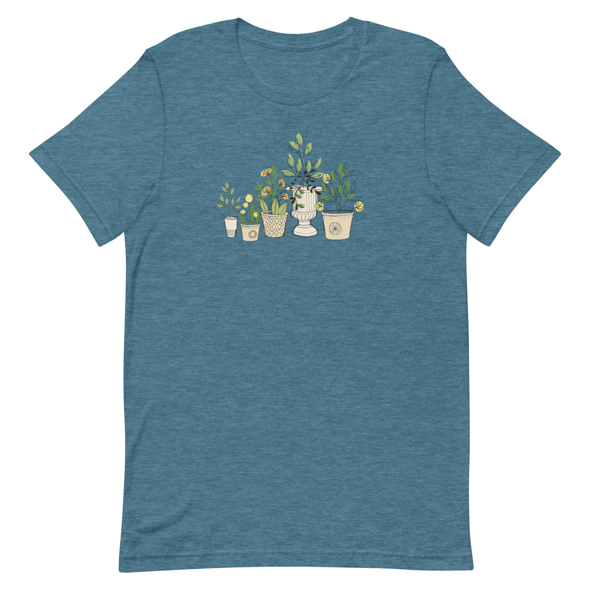 Illustrated Container Gardening Unisex Tee