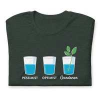 Optimist Gardener Unisex T-shirt