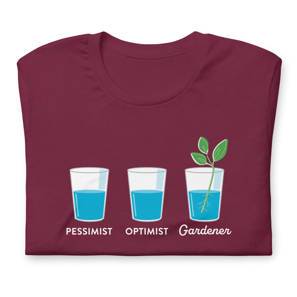 Optimist Gardener Unisex T-shirt