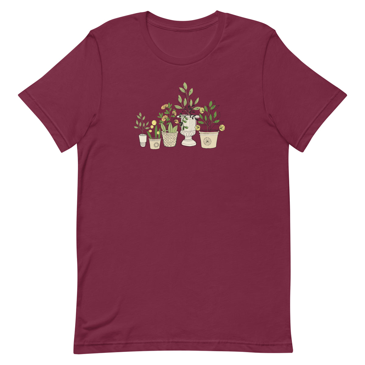 Illustrated Container Gardening Unisex Tee