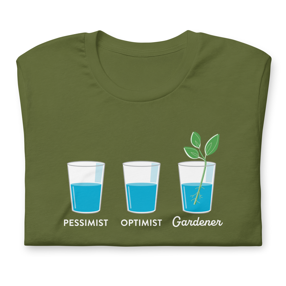 Optimist Gardener Unisex T-shirt