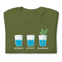 Optimist Gardener Unisex T-shirt