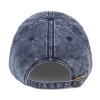 Flower Mandala Embroidered Vintage Wash Hat