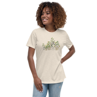 Container Gardening Illustration Women's Relaxed T-Shirt