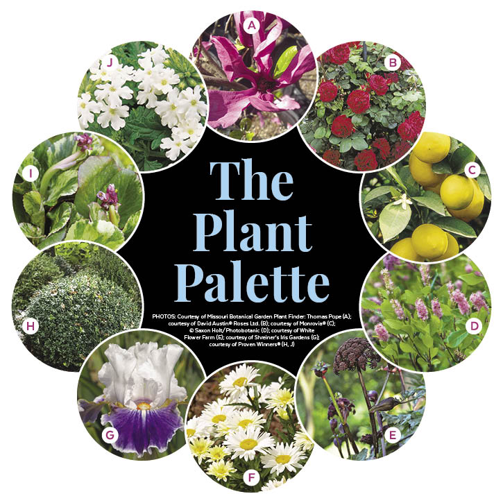 Romantic Getaway Garden Plan