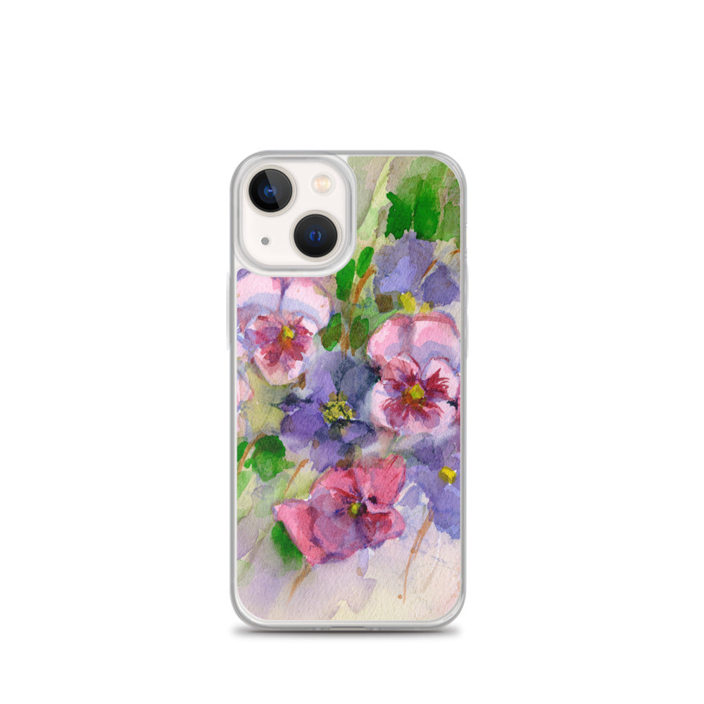 Pansy iPhone Case