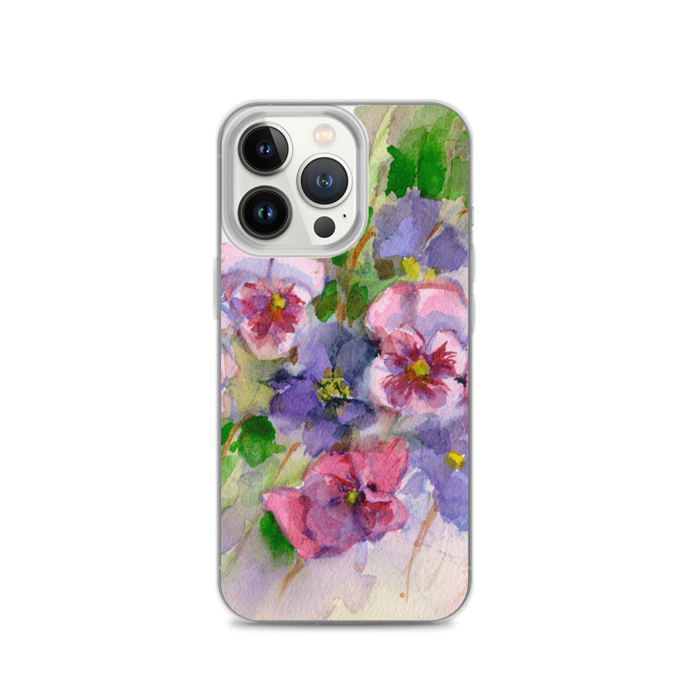 Pansy iPhone Case