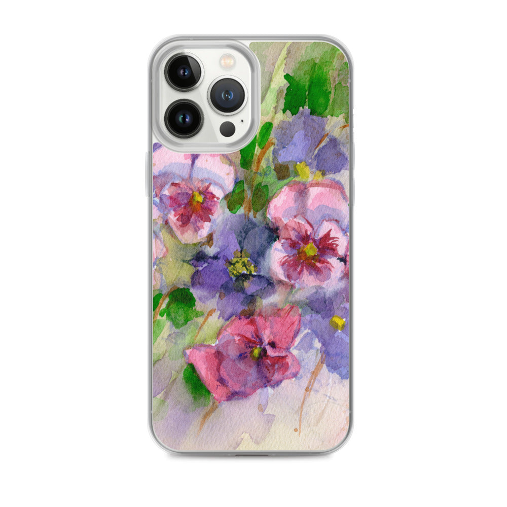 Pansy iPhone Case