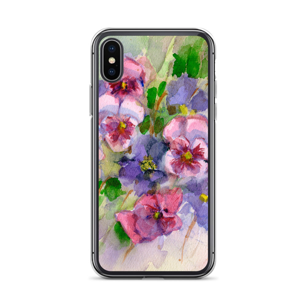 Pansy iPhone Case