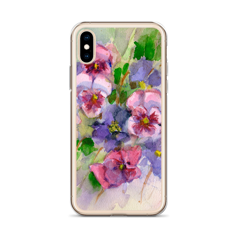 Pansy iPhone Case