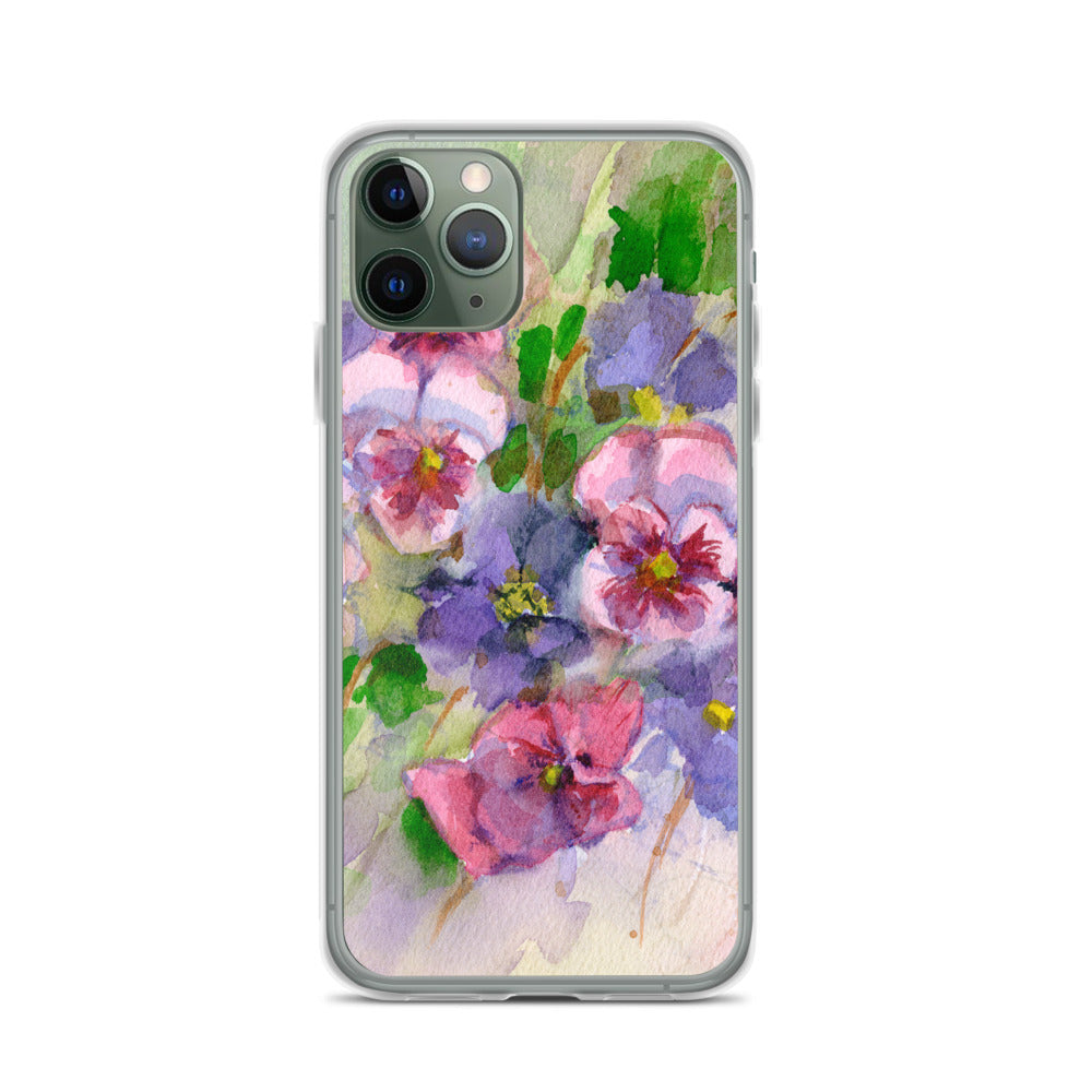 Pansy iPhone Case