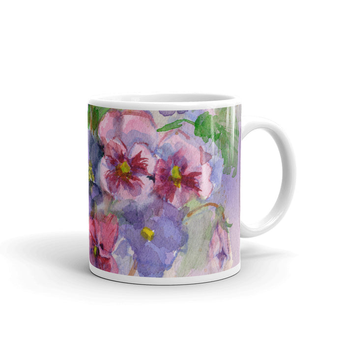 Pansy Mug