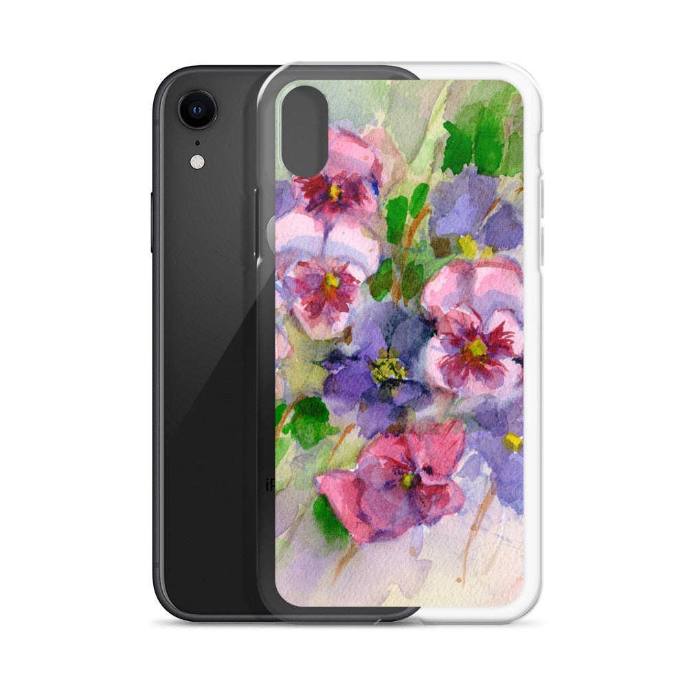 Pansy iPhone Case