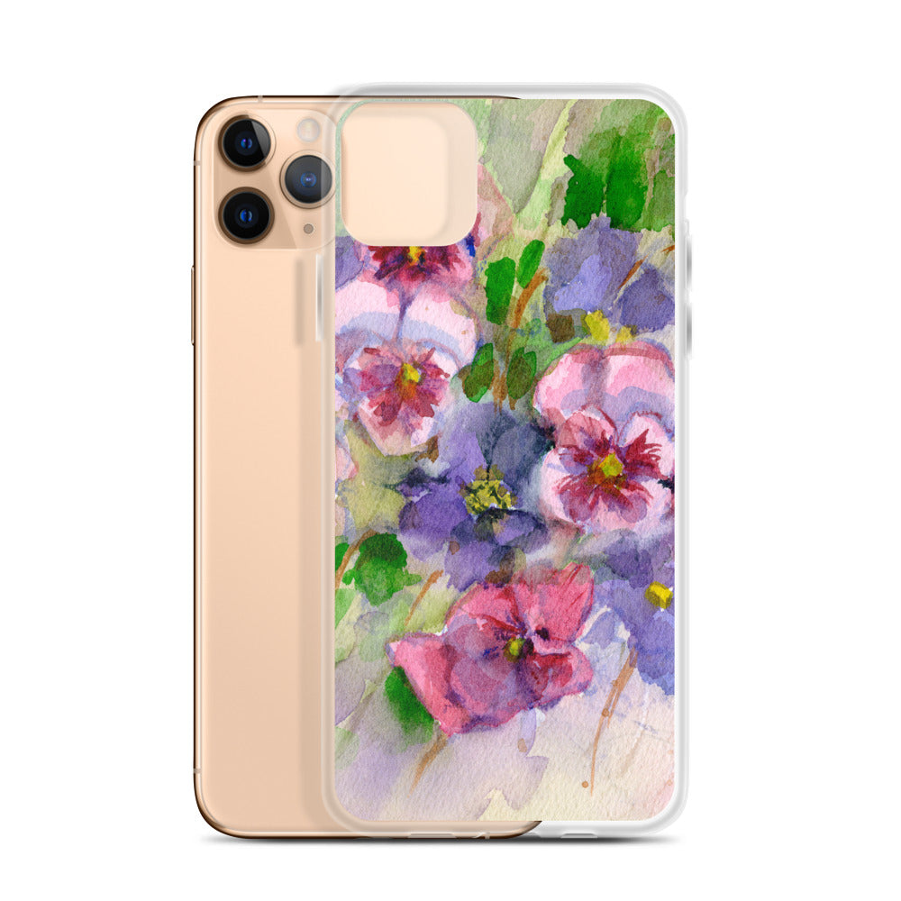 Pansy iPhone Case