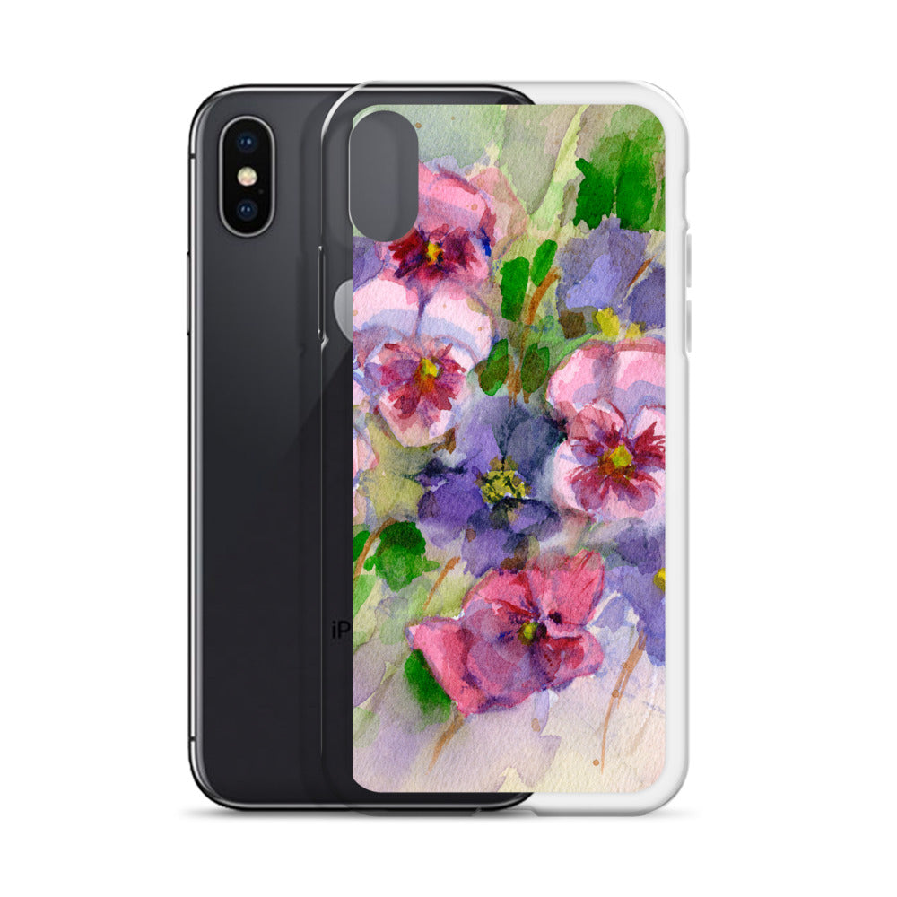 Pansy iPhone Case