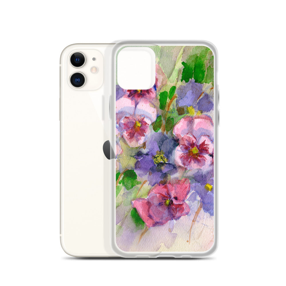 Pansy iPhone Case