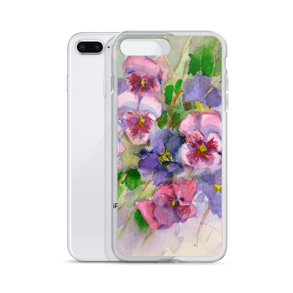 Pansy iPhone Case