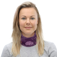 Floral Print (Purple) Neck Gaiter
