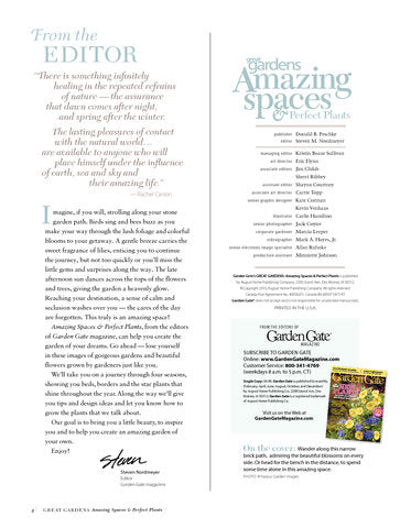 Amazing Spaces & Perfect Plants