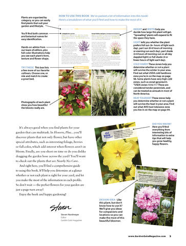 Ultimate Flowers for Sun and Shade