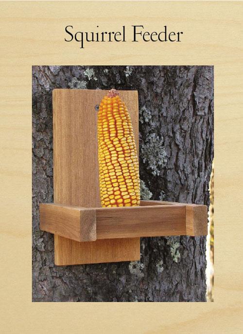 Squirrel Feeder Woodworking Plan