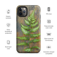 Rustic Fern Tough iPhone Case