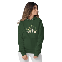 Illustrated Container Garden Unisex Hooded Sweatshirt