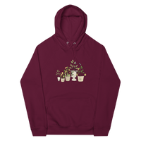 Illustrated Container Garden Unisex Hooded Sweatshirt