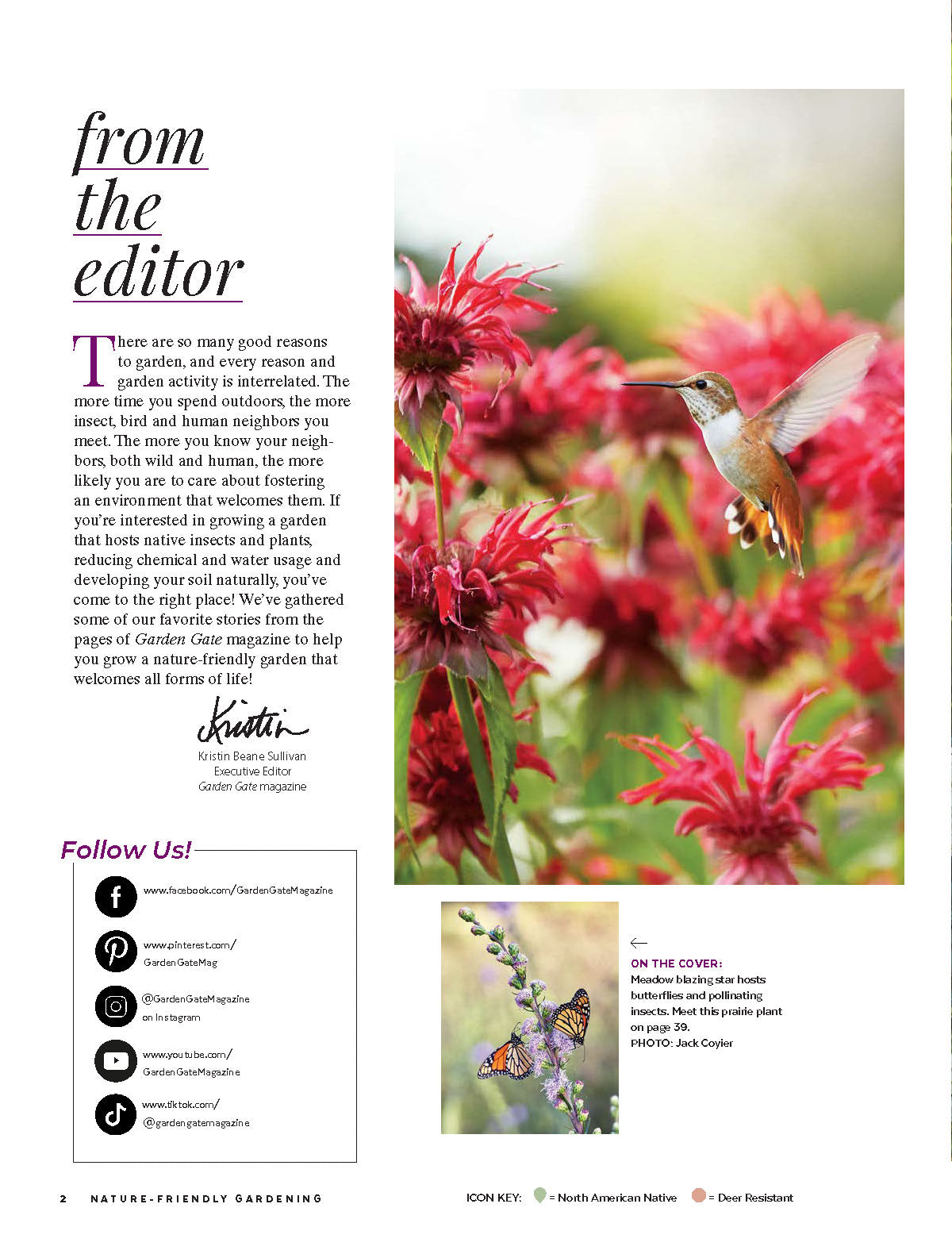 New! Nature-Friendly Gardening Book