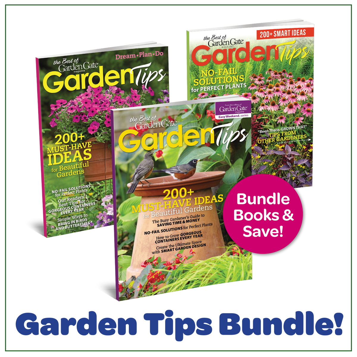 Our Best Garden Tips Book Bundle