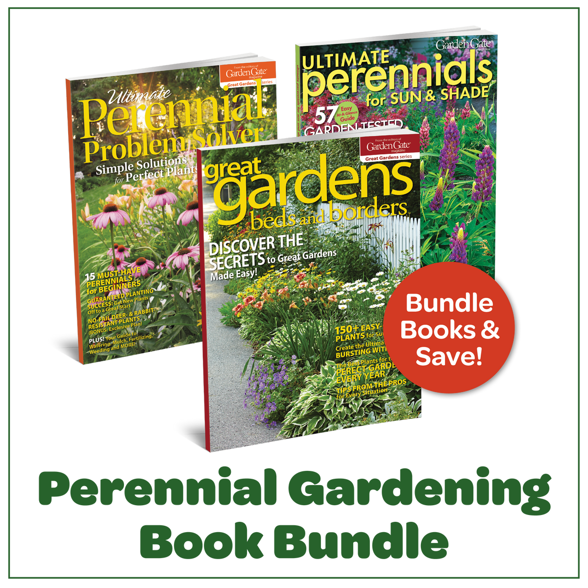 Perennial Gardening Book Bundle