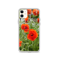 Poppy Clear Case for iPhone®