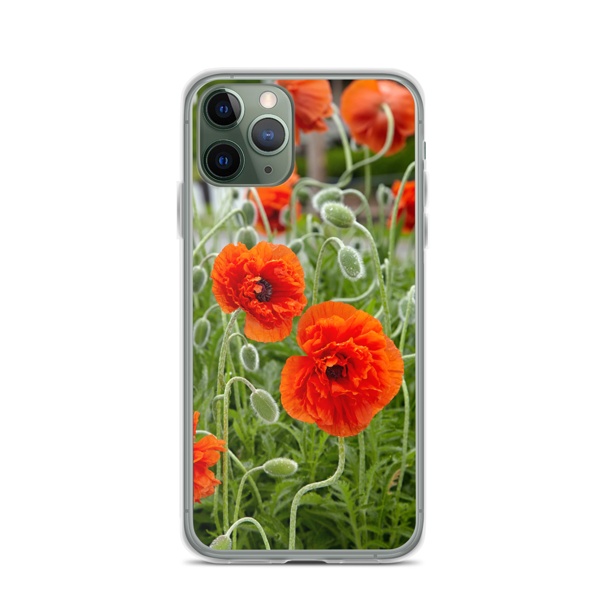 Poppy Clear Case for iPhone®