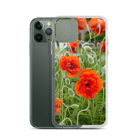 Poppy Clear Case for iPhone®