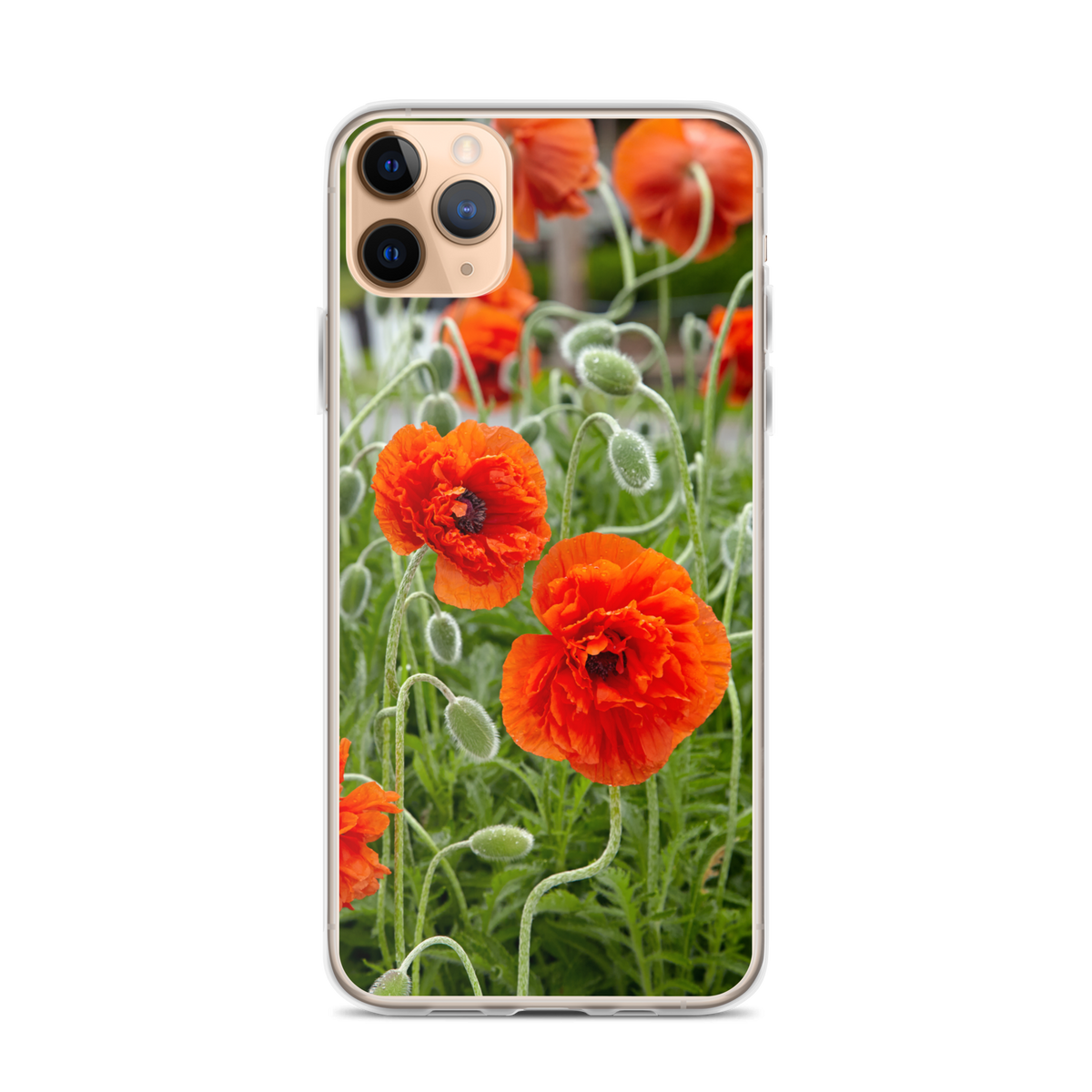 Poppy Clear Case for iPhone®