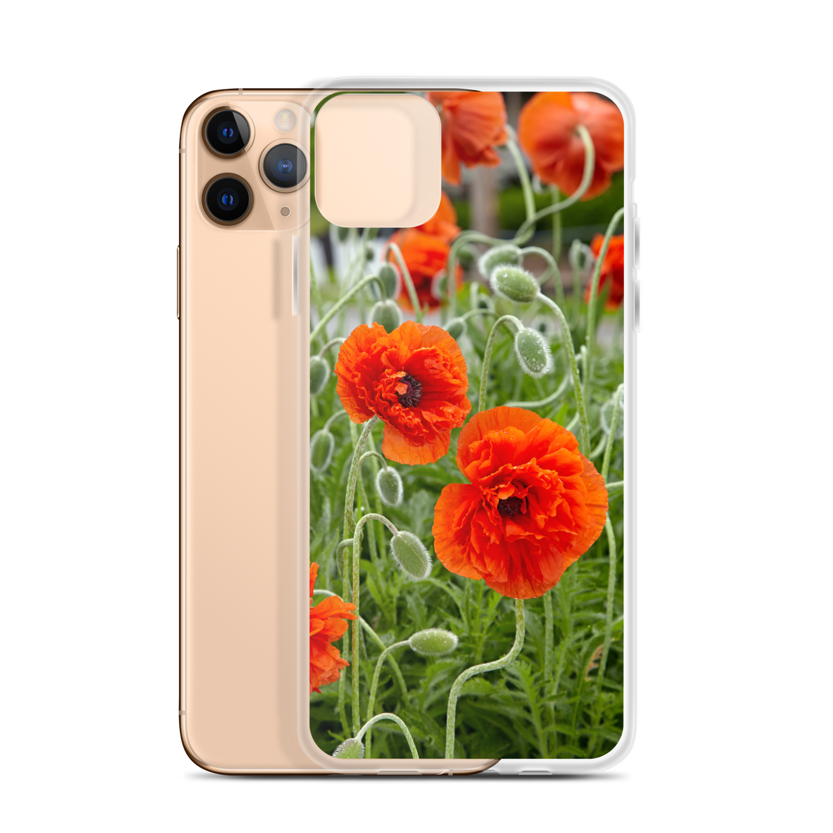 Poppy Clear Case for iPhone®