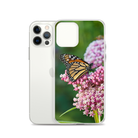 Monarch on Milkweed Phone Case for iPhone