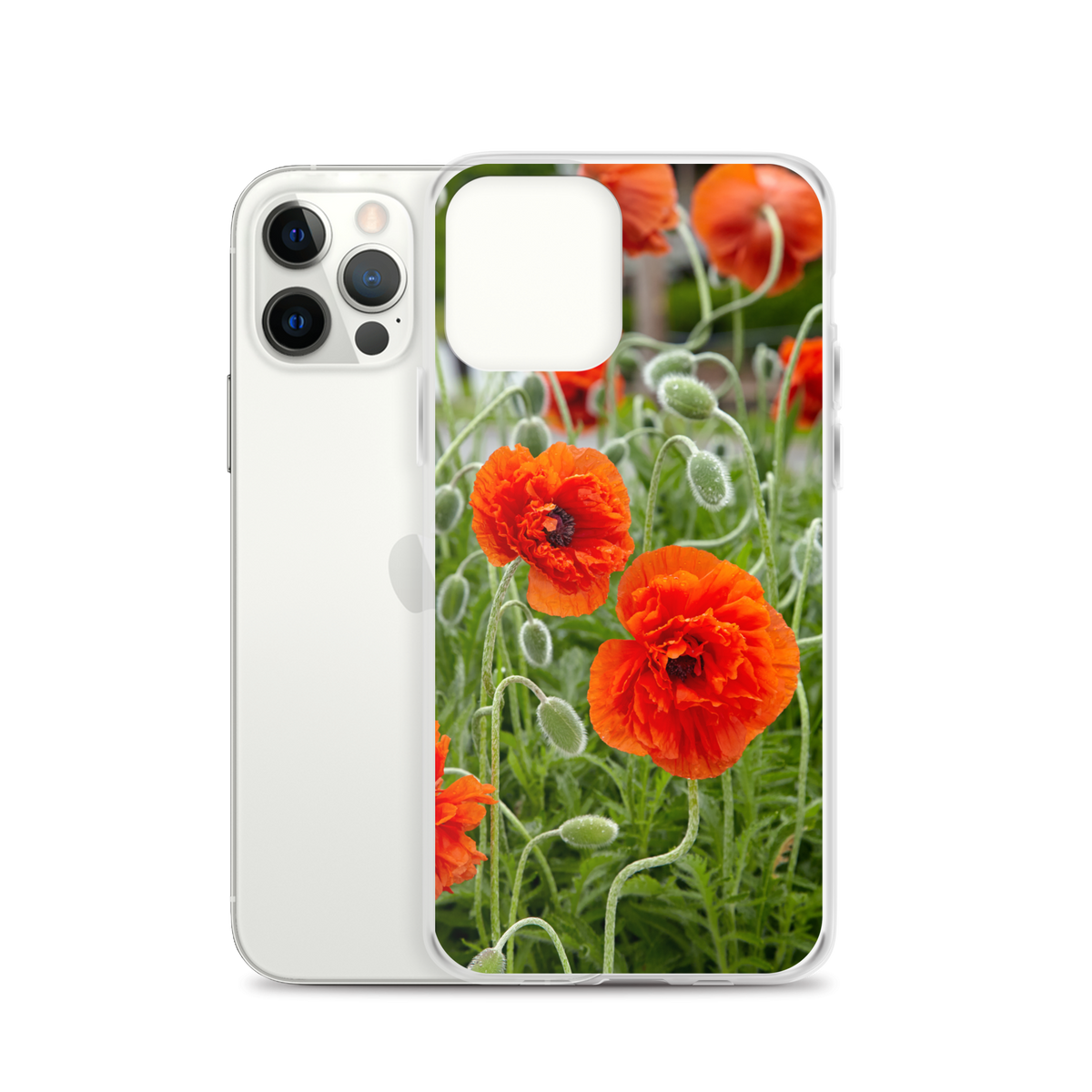 Poppy Clear Case for iPhone®